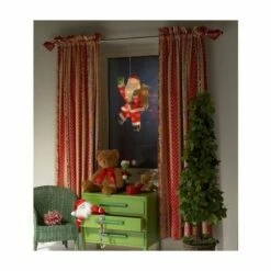 DÉCORATION DE FENÊTRE LED PAPA NOËL KONSTSMIDE 2850-010 LED BLANC CHAUD BLANC CHAUD