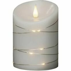 Bougie En Cire Véritable à LED Konstsmide 1844-190 N/A Blanc Chaud N/A