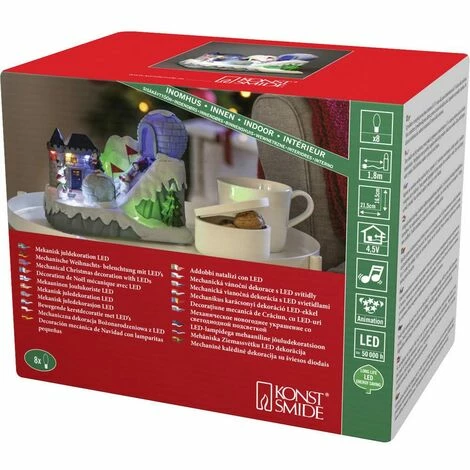 Décor à LED Konstsmide 4228-000 LED Intégrée N/A Blanc Chaud, Multicolore N/A 1 KWh/1000h – Image 2