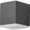 Applique à LED Monza 1x6W Gris Foncé KONSTSMIDE - Anthracite