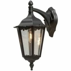 Applique Murale Firenze En Bas Noir Mat KONSTSMIDE - Noir