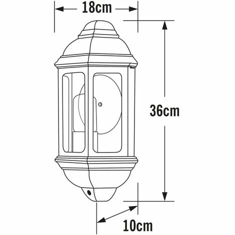 Applique Murale Cagliari Verre Noir Mat KONSTSMIDE - Noir – Image 3