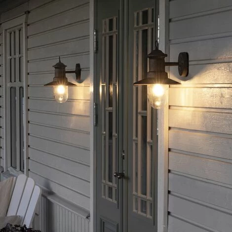 Applique Murale Napoli Marron Rouille KONSTSMIDE - Marron Rouille – Image 2