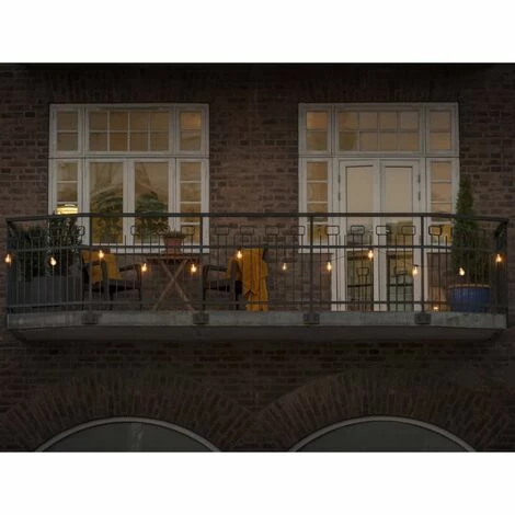 Guirlande Lumineuse 10 Ampoules Remplaçables Extra Chaud KONSTSMIDE - N/A – Image 2