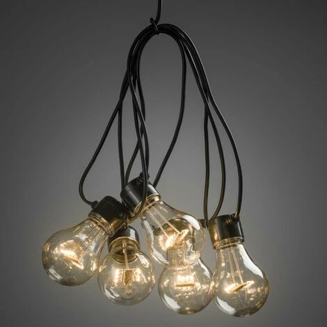 Guirlande Lumineuse Avec 10 Ampoules Transparentes KONSTSMIDE - N/A – Image 3