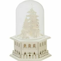 Image LED Pour Fenêtres Konstsmide Holzsilhouette 3281-210 LED Intégrée N/A Blanc Chaud N/A