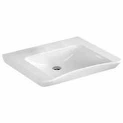 Lavabo S20 650 X 560/520 Mm Sans Trou Pour Robinetterie, Sans Trop-plein Blanc VITRA