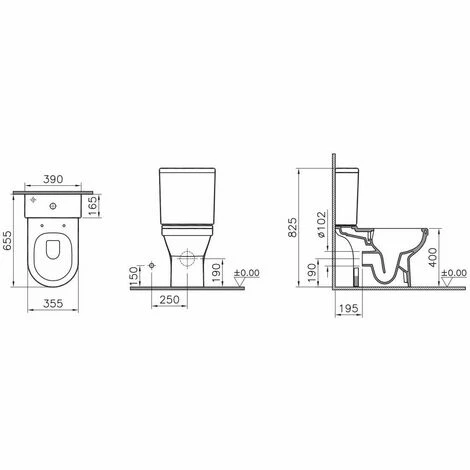 S50, Pack WC VitrAflush 2.0 Caréné – Image 2