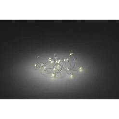 Konstsmide 1461-190 Micro Guirlande Lumineuse Pour L'intérieur à Pile(s) Nombre De Lumière 40 LED Blanc Chaud Longueur éclairée: 3.9 M Minuteur S061471