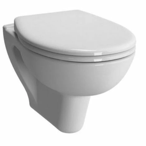 VITRA Cuvette De WC Suspendue S20 Sans Bride - Couleur : BLANC