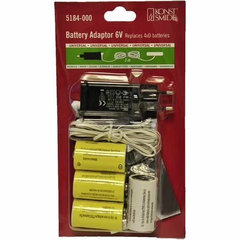 Konstsmide 5184-000 Adaptateur Réseau Pour Appareil à Piles Pour L'intérieur Sur Secteur Q158132 – Image 2