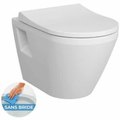 Vitra Integra WC Sans Bride Avec Abattant Softclose (7062-003-6288)