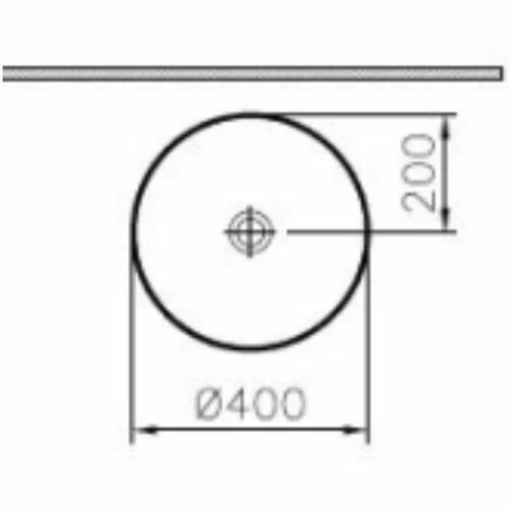Lavabo Double Vasque à Poser VITRA Outline, 5 Formes, 5 Couleurs Haut De Gamme, Ronde, Edelweiss – Image 5