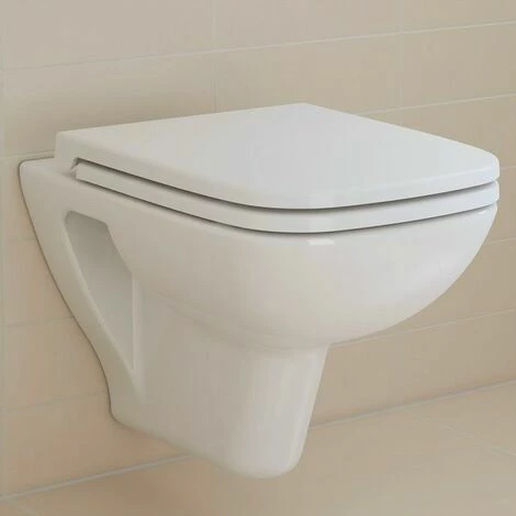 WC Suspendu En Céramique évacuation Murale Sanitaire Salle De Bain S20 VitrA – Image 3
