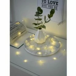 Mini Guirlande Lumineuse Konstsmide 1460-190 N/A Blanc Chaud N/A 0.4 KWh/1000h