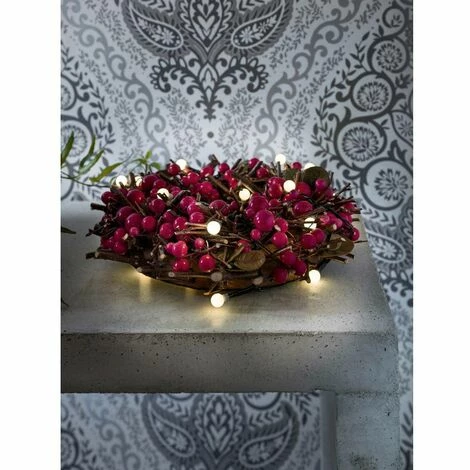 Guirlande Lumineuse Avec Piles Konstsmide LED Globelichterkette 1491-107 LED Intégrée N/A Blanc Chaud N/A – Image 2