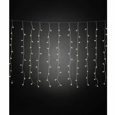 Guirlande Lumineuse Stalactites Konstsmide 3675-103 3675-103 LED Intégrée N/A Blanc Chaud N/A 5 KWh/1000h – Image 2